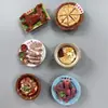 Lembranças Culturais e Criativas, Comida Especial da Mongólia Interior, Ímãs de Geladeira de Resina, Adesivos Magnéticos com Ímãs, Carneiro Inteiro Assado, Comida Simulada