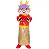 Fantasia de Mascote da Fortuna, Longevidade, Prosperidade, Felicidade e Riqueza, Fantasia de Mascote do Deus da Riqueza, Fantasia de Performance para Reunião Anual de Adultos, Fantasia de Mascote de Cavalo Andante