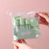 Set de botellas portátiles tamaño viaje, producto cosmético y para el cuidado de la piel tipo dispensador, crema facial, loción, botellas vacías de muestra, botella con atomizador