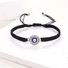 Pulsera de Taladro de Punto Redondo Nueva Transfronteriza Ojo del Diablo Cuerda Roja Tejida a Mano Cuerda de la Suerte Amazona Transfronteriza Cuerda de Mano