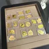 Pegatinas metálicas personalizadas de forma irregular para bricolaje con texto, pegatinas metálicas doradas para teléfono móvil, pequeños regalos creativos, imanes metálicos personalizados para refrigerador