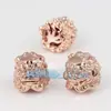 Accesorios para pulseras de joyería DIY mitad plata de ley 925 asiento de león de cobre pulsera de cuerda de danza del león