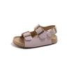 Sandalias de Verano para Niños Nuevo Estilo Coreano Moda Retro Más Fáciles de Combinar Zapatos de Playa Niños Niñas Deportivas Casuales A551