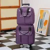 Rueda Universal Desmontable Bolso de Madre Mochila Portátil Maleta de Carrito para Abordar Bolso de Mano Multifuncional con Almacenamiento