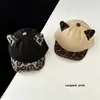 Gorra para niños, nuevo producto de otoño, gorra de béisbol elegante con estampado de leopardo para niños y niñas, visera suave, sombrero para protección solar en viajes al aire libre