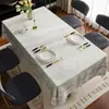 Toalha de Mesa Estilo Medieval Impermeável e à Prova de Óleo Tapete de Mesa Sem Lavagem 2026 Novo Estilo Luxo Leve High-End Retrô Francês Toalha de Mesa para Mesa de Centro