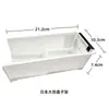 Estante para platos de cocina DAISO japonés, organizador de tazones y platos, escurridor, caja de almacenamiento para uso doméstico