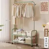 Arara de Roupas de Chão Móvel Quarto Principal Interno Simples Doméstico Quarto Prateleira para Guardar Roupas da Noite Atacado Transfronteiriço