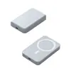 Power Bank Magnético Apple Magsafe, Compacto e Portátil, Power Bank para Viagem ao Ar Livre, 5000 mAh