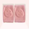 Joelheiras e Cotoveleiras Respiráveis para Bebês Engatinhando, Meninos Pequenos, Crianças, Joelheiras Sorriso, Mulheres