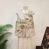 Chal bordado con lentejuelas jacquard de estilo chino nuevo Zhi Li, elegante, corte holgado, adelgazante, nuevo modelo de otoño 26