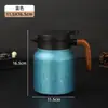 Tetera Inteligente de Acero Inoxidable 316 con Pantalla de Temperatura, Tetera de Gran Capacidad con Separación de Té y Agua, Tetera Aislada para Infusión de Té, Hervidor de Agua