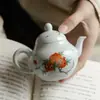 Tetera de estilo antiguo, gaiwan, bandeja para té, juego de té de cerámica estilo japonés Kung Fu, taza de té JianShui, taza de aroma, posavasos maestro