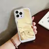 Capa Espelhada Space Shell Adequada para iPhone 16, Apple 17 Pro Max, Anti-Queda, Capa de Celular Espelhada com Botão Galvanizado 14