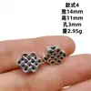 Accesorios de Joyería DIY de Nudo Chino Plata Tibetana Estilo Retro Cuentas Espaciadoras de Nube Cuentas Budistas Bodhi Accesorios para Pulseras Venta al por mayor