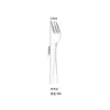 Amazon Transfronteiriça 1010 Talheres de Aço Inoxidável Faca e Garfo Faca de Churrasco e Garfo Colher Garfo de Mesa Ocidental Colher de Chá Garfo de Chá