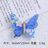 Fofo Flor Borboleta Desenho Animado Artesanal DIY Acessórios de Joia Sapatos de Caverna Fivela Material Cola Cremosa Resina Pequenos Acessórios
