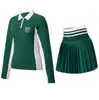 Conjunto de Ropa de Tenis Transfronterizo para Mujer, Top de Yoga Transpirable con Cremallera de Corte Ajustado, Conjunto Deportivo para Correr al Aire Libre y Fitness