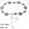 Nova corrente de metal vintage para cinto feminino de alta qualidade, corrente de cintura sexy para mulheres com saia, cinto de cintura decorativo, atacado