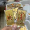 Colgante de Flor de Durazno Tesoro Dorado Buena Suerte y Riqueza, Pegatina de Teléfono de Oro Puro Multicolor, Artículo de Regalo Popular de Tienda de Oro