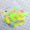 Pegatina Luminosa de Estrella de Color Habitación Infantil Techo Corazón de Niña Autoadhesiva Pladur 3D Decorativo Fluorescente Estéreo Pegatina de Pared