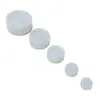 Rueda Blanca de Nylon Engrosada, Rueda Única, Polea sin Rodamiento, 1 Pulgada, 1.2 Pulgadas, 1.5 Pulgadas, 2 Pulgadas, 2.5 Pulgadas, Rueda de Plástico