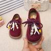 Zapatos de Plataforma Gruesa tipo Canguro para Niñas, Mocasines Retro de Estilo Nuevo para Otoño, Tenis Casuales para Niñas, Zapatos Birkenstock Versátiles