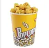 Balde de Pipoca, Copo de Pipoca de Frango, Balde de Papel, Embalagem Balde para Alimentos, Caixa de Pipoca, Saco de Pipoca, Balde para Frango Frito, Comida Cozida