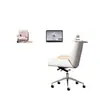 Escritorio de pared con cajones y armario de almacenamiento, un diseño 2 en 1 adecuado para uso doméstico, escritorio de estudio para sala de estar, escritorio de oficina para dormitorio o tocador