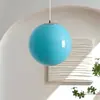 Lustre Balão de Restaurante de Vidro Murano Italiano Dopamina Quarto Quarto de Crianças Lâmpada Bolha Bola Pirulito