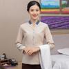 Roupas de trabalho para hotel outono e inverno roupas femininas camareira de hotel roupas de limpeza manga longa limpador limpador