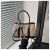 Bolso de Mano de Lujo Elegante con Estampado de Leopardo para Mujer 2025 Invierno Moda Coreana Versátil Estilo Chica Popular Bolso de Hombro Cruzado