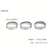 Moda Ins Simples Coração Diamante Aço Inoxidável Anel de Trevo de Quatro Folhas Feminino Anel de Alta Qualidade Banhado a Ouro 18K Joia