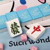 Red de Internet Lindo Dibujo Animado Hogar Tarjeta de Saludo Mano Mediana Grande Número 40 Número 42 Número 44 Dormitorio Marca Mahjong Regalo Bienestar