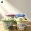 Latas de hojalata listas para usar, cajas redondas de hojalata, cajas para empaque de galletas, cajas de hojalata para alimentos, latas para dulces, cajas de dulces para bodas