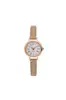 Comercio exterior Amazon dama nuevo simple pu con escala de Roma pequeño reloj de cuarzo para mujer en stock primera generación de pelo