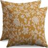Fronha Floral Retrô Mais Vendida Transfronteiriça Almofada Creme Estilo Country Amazon Almofada Decorativa para Sofá de Casa Mesinha de Cabeceira