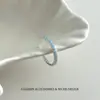 Anillo Fresco y Discreto de Circonita Azul con Apertura Ajustable, Nuevo Modelo 2026, Anillo Sencillo, Moderno y de Moda
