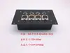 Caja de Concentrador Multinúcleo para Estudio de Grabación de 4-16 Vías/Cable de Señal de Rendimiento Micrófono Audio Socket Caja de Conexiones XLR