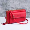 Bolso Bandolera Nuevo para Mujer Estilo Coreano Moda Verano Bolso de Hombro Versátil Gran Capacidad Doble Cremallera Bolso para Teléfono Móvil Mujer Venta al por Mayor