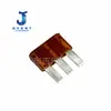 Fusible de clavija de coche de tres pines grande 50A mediano 10A pequeño 5A mini 30A micro 15A dispositivo de protección
