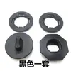 Botón de perilla fijo para hebilla de alfombrilla de coche, anillo de alambre para hebilla de alfombra, botón desmontable de doble capa, clip universal antideslizante