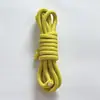 En stock de fábrica cuerda de paraguas línea miu 5 mm de núcleo poliéster color sólido tejido DIY colgante para mochila cuerda de ajuste de cintura flor