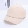 Gorra de pana de color liso para niños, nueva gorra de béisbol estilo otoño/invierno para niños, adecuada para bebés de 1 a 3 años, también disponible para niñas