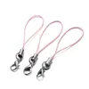 Fecho de Lagosta Colorido Cordão de Celular Acessórios para Joias DIY Chaveiro de Corda de Nylon Bonecos de Desenho Animado Figuras Charms para Bolsa