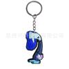 Chaveiro Pingente Chave Secreta da Mente Pingente de Chaveiro Pingente de Chave de PVC Decoração de Mochila Transfronteiriço