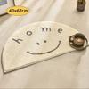 Alfombrilla Absorbente de Agua para Piso de Baño Felpudo para Puerta de Baño Felpudo Grueso para Pies de Inodoro Alfombra Antideslizante para Entrada de Sala de Estar del Hogar