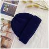 Gorro coreano de cúpula corta estilo pícaro, de punto, de moda para hombre, gorro ondulado Guapi, gorro de hip-hop para mujer, gorro de lana para baile callejero de invierno.
