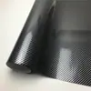 Filme de Mudança de Cor para Carro Fibra de Carbono 6D Mais Vendido Transfronteiriço Filme de Fibra de Carbono Estéreo 3D Adesivo de Carroceria de PVC Preto Fosco