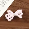 Contas de pérola, laço, acessórios de joalheria semiacabados, decorações de sapato DIY, presilhas de cabelo, materiais artesanais